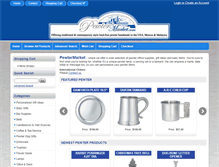 Tablet Screenshot of pewtermarket.com